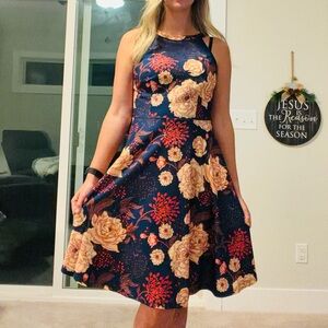Women’s Floral Cocktail Dress